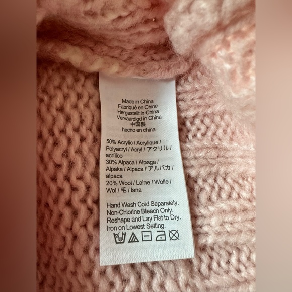 NWT J. Crew snowflake turtleneck sweater small - Picture 7 of 8